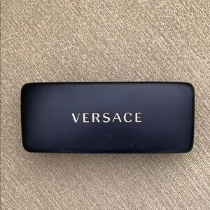 Versace Black Eyeglass Case